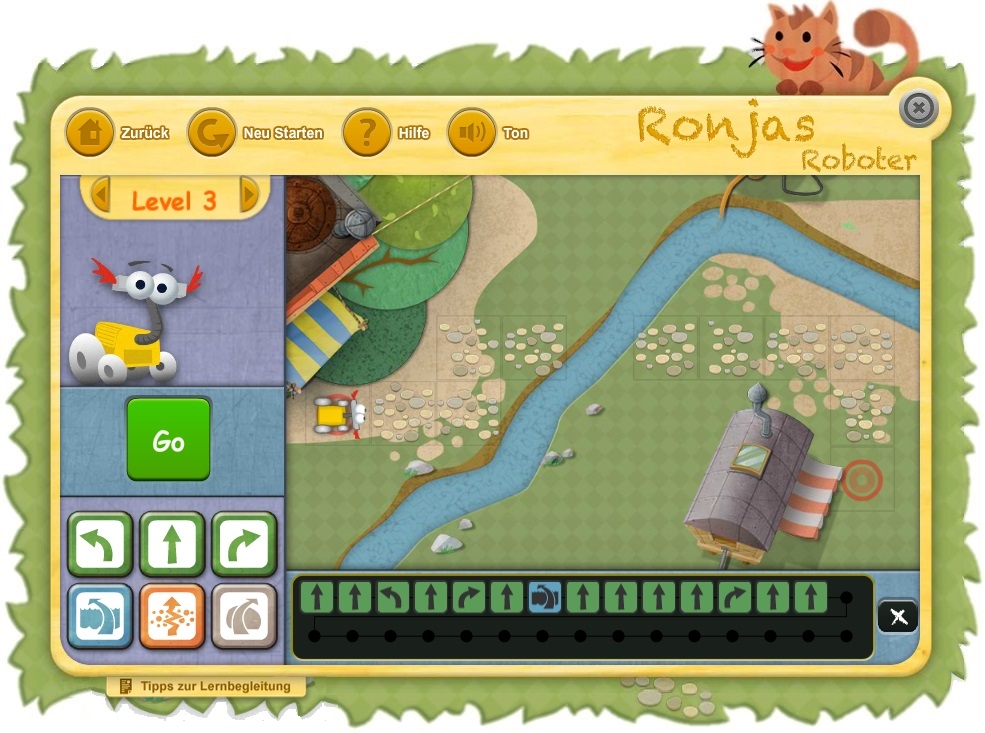Lernspiel "Ronjas Roboter"