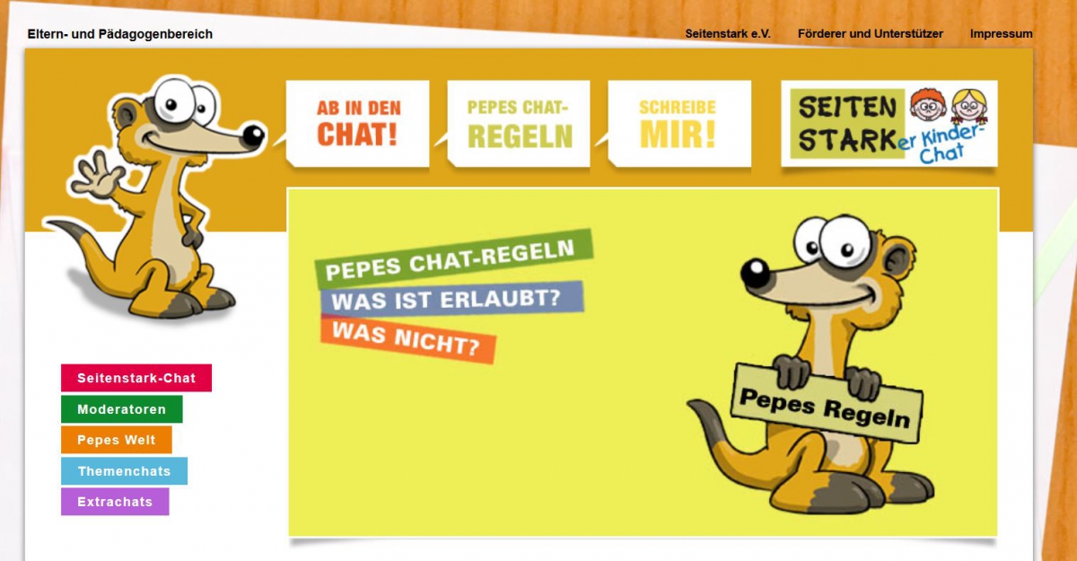 Screenshot seitenstark.de/chat