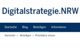 Screenshot www.digitalstrategie.nrw