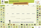Geburtstagskalender Seitenstark Geburtstagskalender Seitenstark