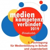 Screenshot Flyer der Fachtagung "Medienkompetenz verbindet 2019."