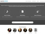 Screenshot https://musopen.org/ Screenshot https://musopen.org/