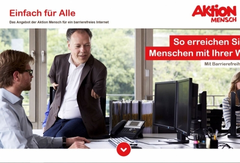 Screenshot www.einfach-fuer-alle.de