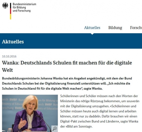 Screenshot https://www.bmbf.de