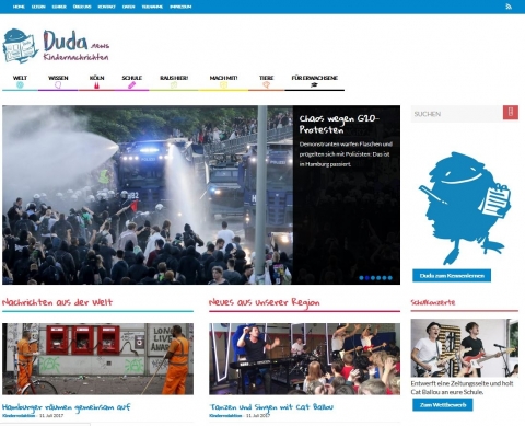 Screenshot www.duda.news