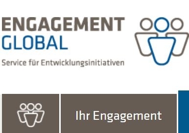 Screenshot www.engagement-global.de