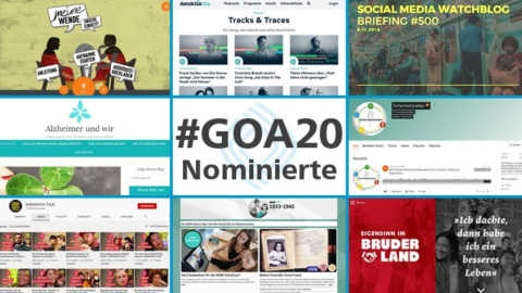 GAO Nominierte 2020 / Screenshot www.grimme-online-award.de
