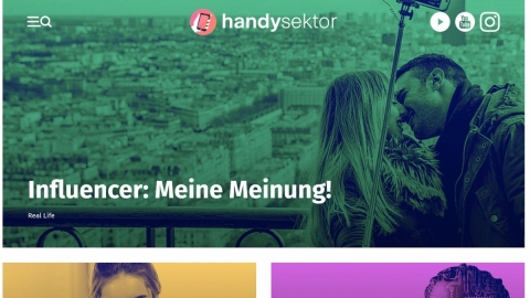 Screenshot https://www.handysektor.de Bild: handysektor