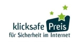 Logo klicksafe-Preis für Sicherheit im Internet 