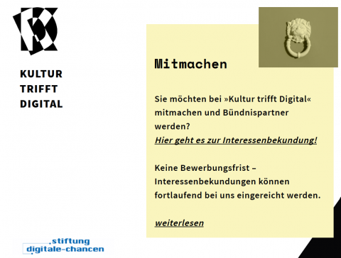 Screenshot kultur-trifft-digital.de