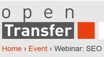 Screenshot https://opentransfer.de