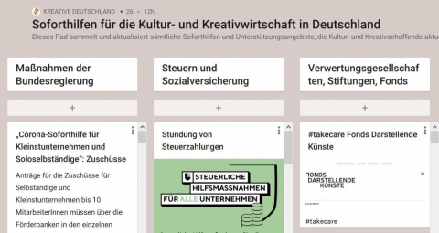 Screenshot https://padlet.com/kreativedeutschland/zu41puas9yk3