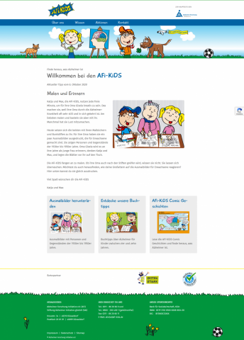 Screenshot www.AFi-KiDS.de