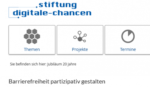 Screenshot www.digitale-chancen.de