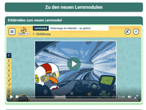 Screenshot https://www.internet-abc.de