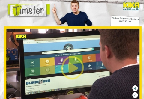 Timster-Folge,  Screenshot www.kika.de